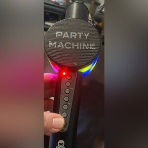 Singing Machine Karaoke Party Machine,  Microphone with Bluetooth and Speaker